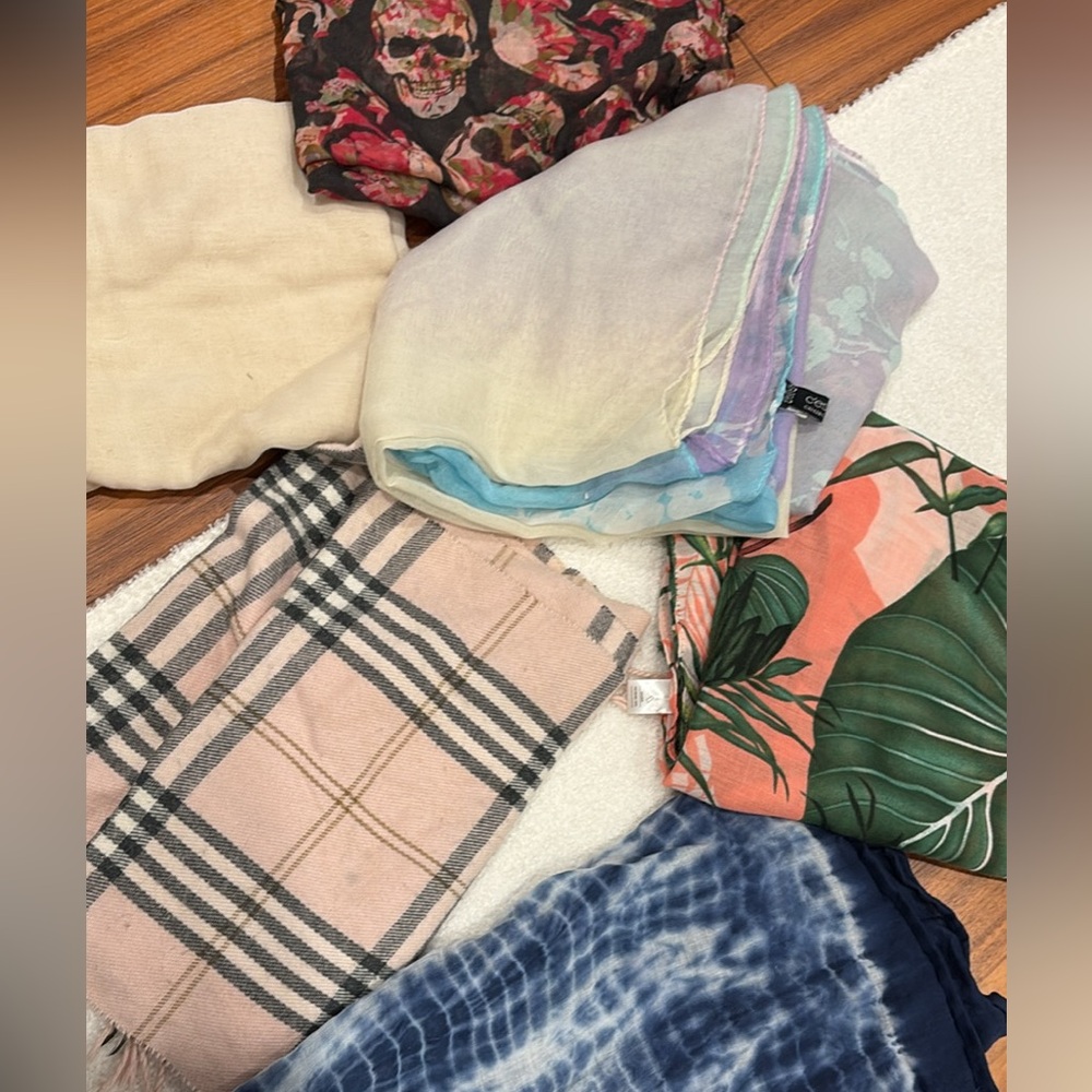 Six scarves